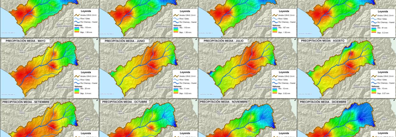 Mapa Precipitaciones anual
