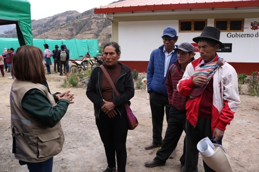 Comunidades Campesinas de Churcampa participan en Feria Informativa 