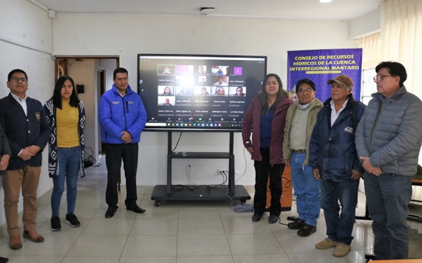 En Sesión Extraordinaria Consejo de Recursos Hídricos de cuenca Interregional Mantaro Valida Grupos de Trabajo