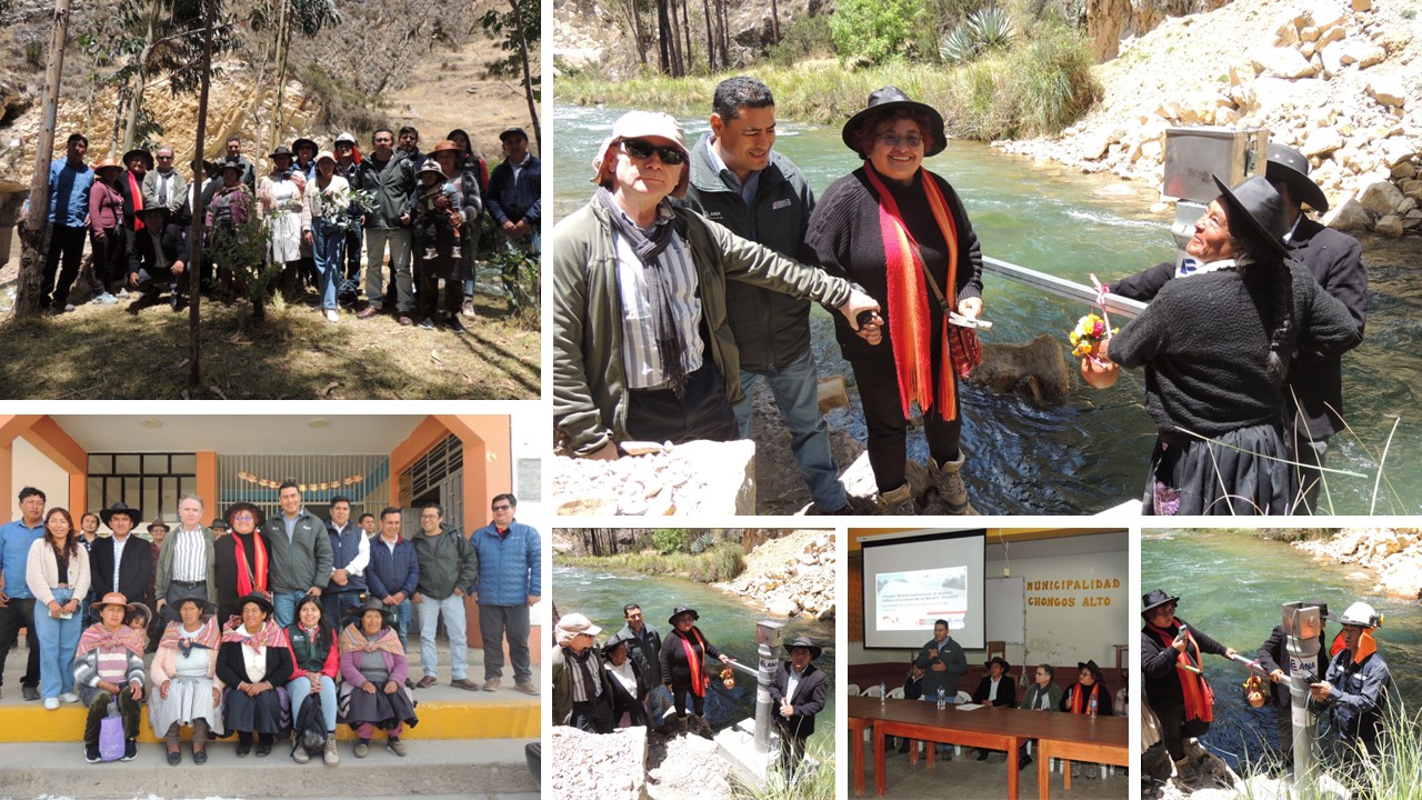 ANA inaugura estación portátil para monitorear la calidad de agua en el río La Virgen, región Junín