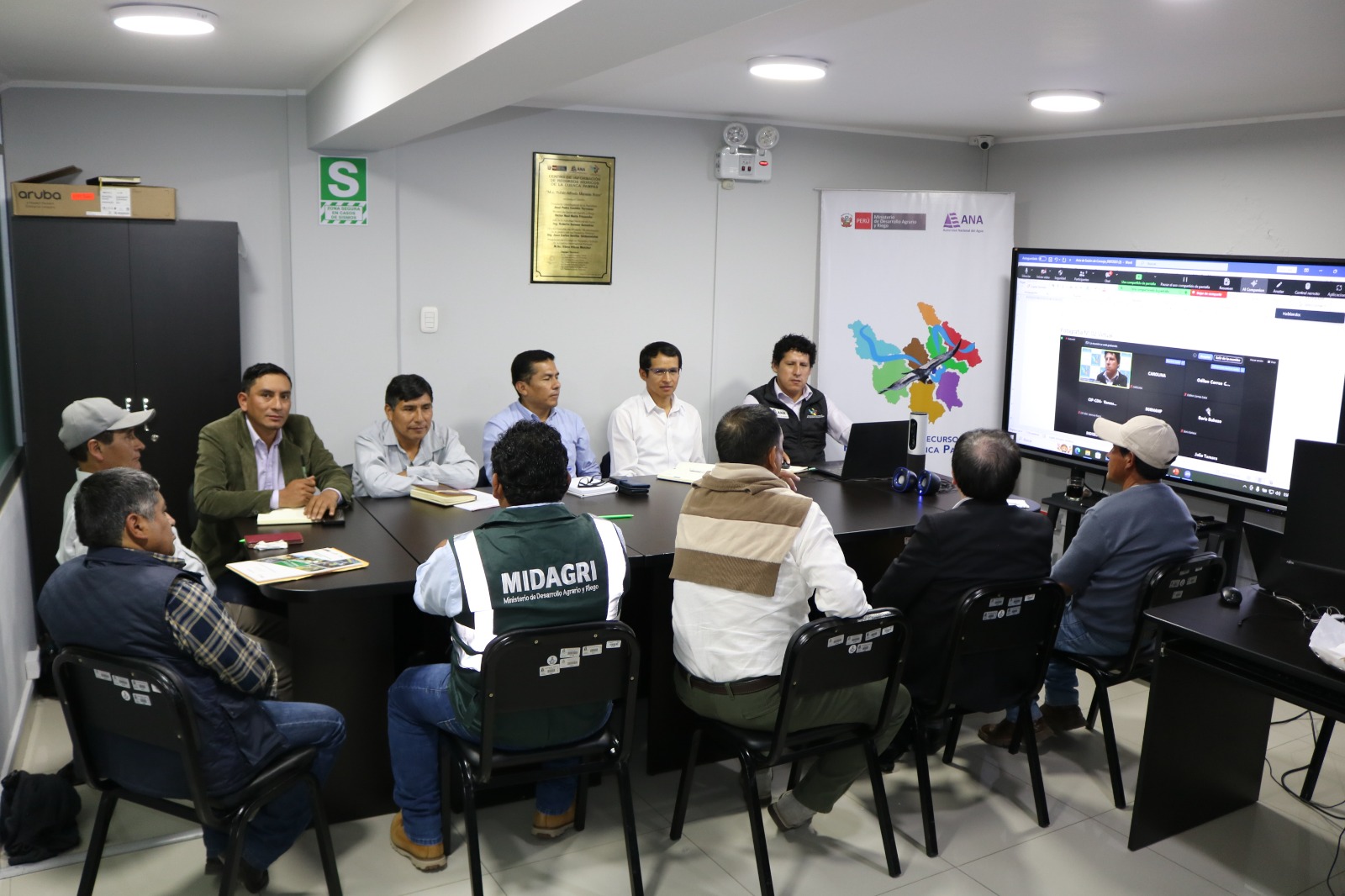 Participación en la sesión de trabajo