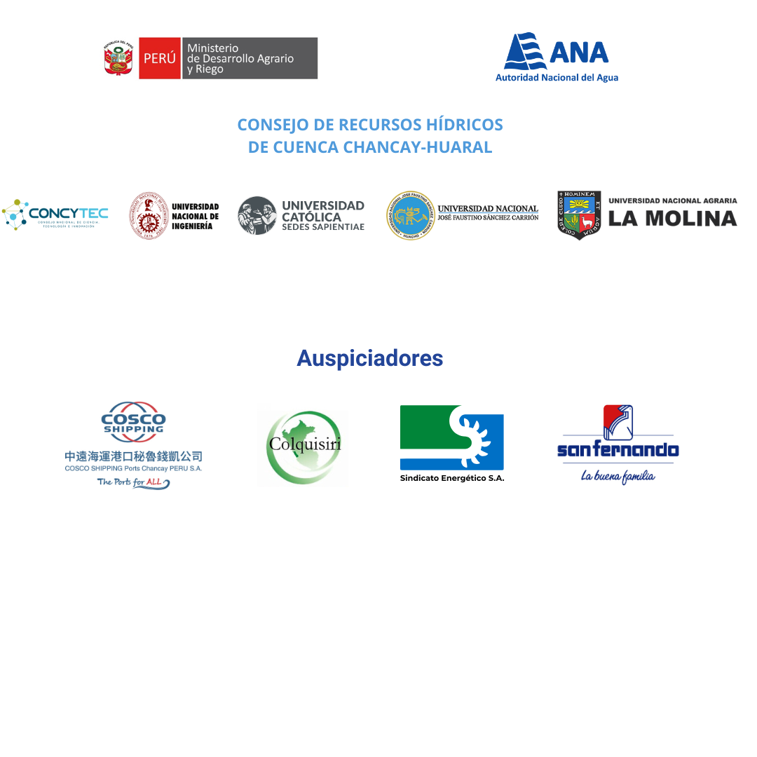 organizadores y auspiciadores