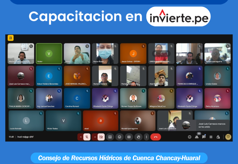 foto primera clase virtual
