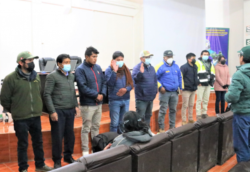 Conforman Comité de Vigilancia de Estación Hidrológica Automatizada San Juan en la región Pasco 
