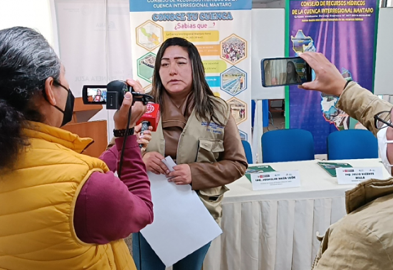 Promueven Conversatorio para la Seguridad Hídrica con participación de candidatos a la región Junín