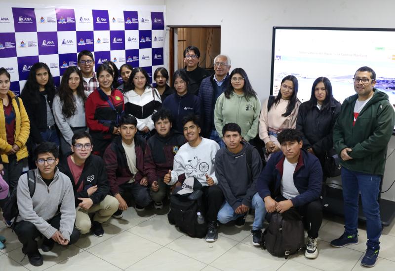 Estudiantes de la UNCP