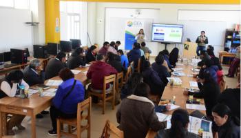 Implementan estrategias para estimar y reducir la huella hídrica en colegios de Junín