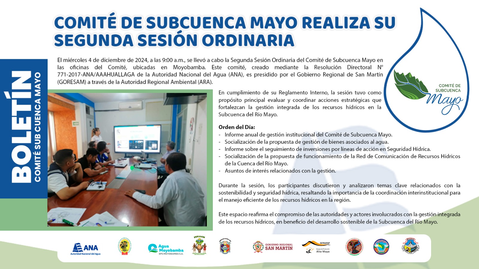 SEGUNDA SESIÓN ORDINARIA