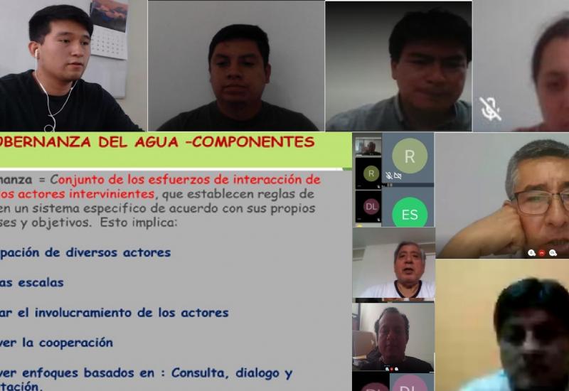 Reunión de fortalecimientos de capacidades de los integrantes del Comité de Subcuenca Mayo