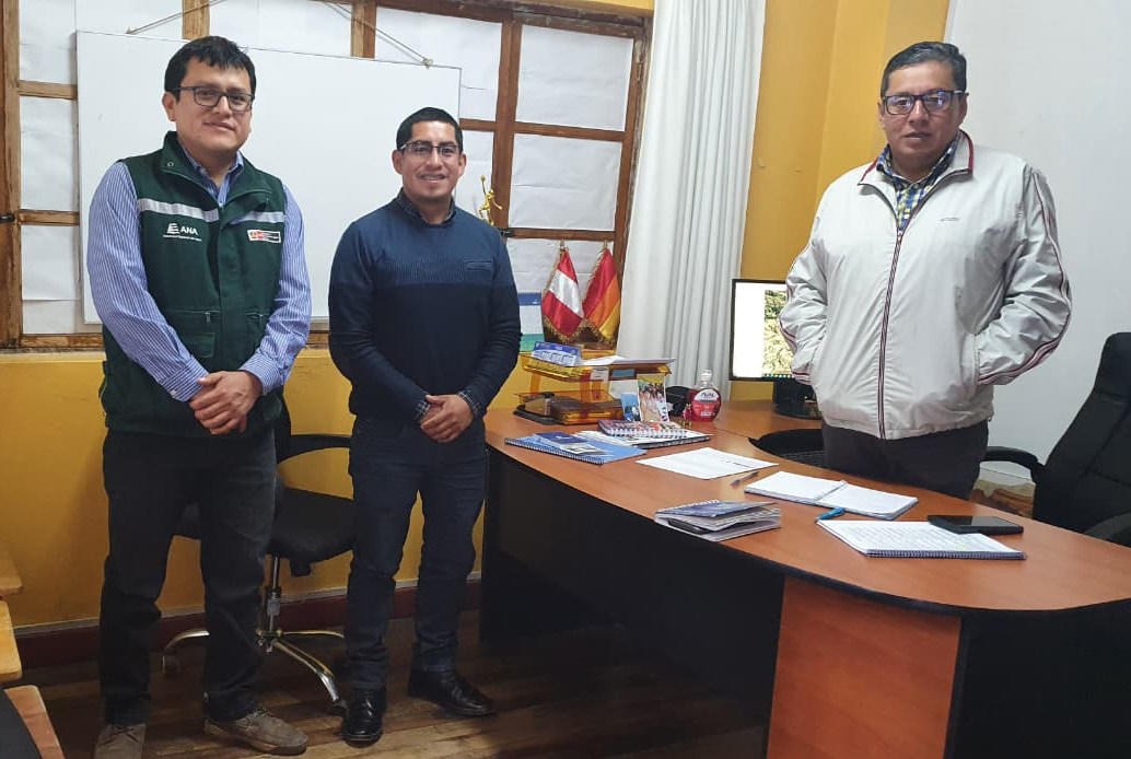 Reunión con el gerente de la EPS Emsap Chanka