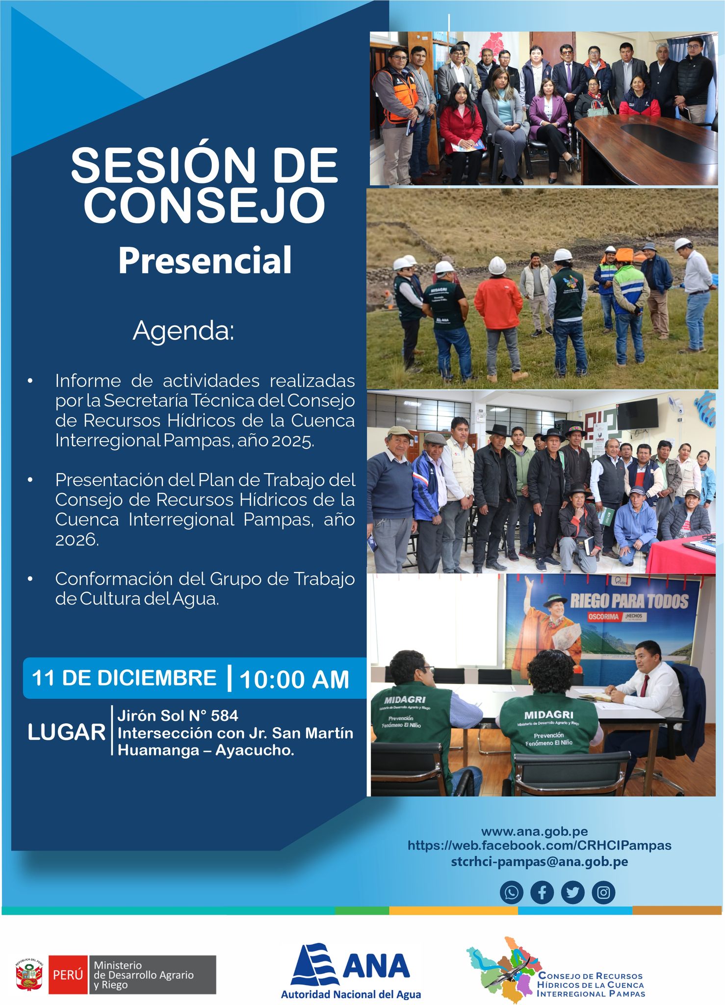 Sesión de consejo dic