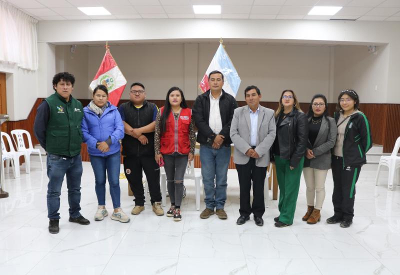 Reunion con Gerencia de Recurso Naturales y Gestión del Medio Ambiente de la Municipalidad Distrital de Talavera